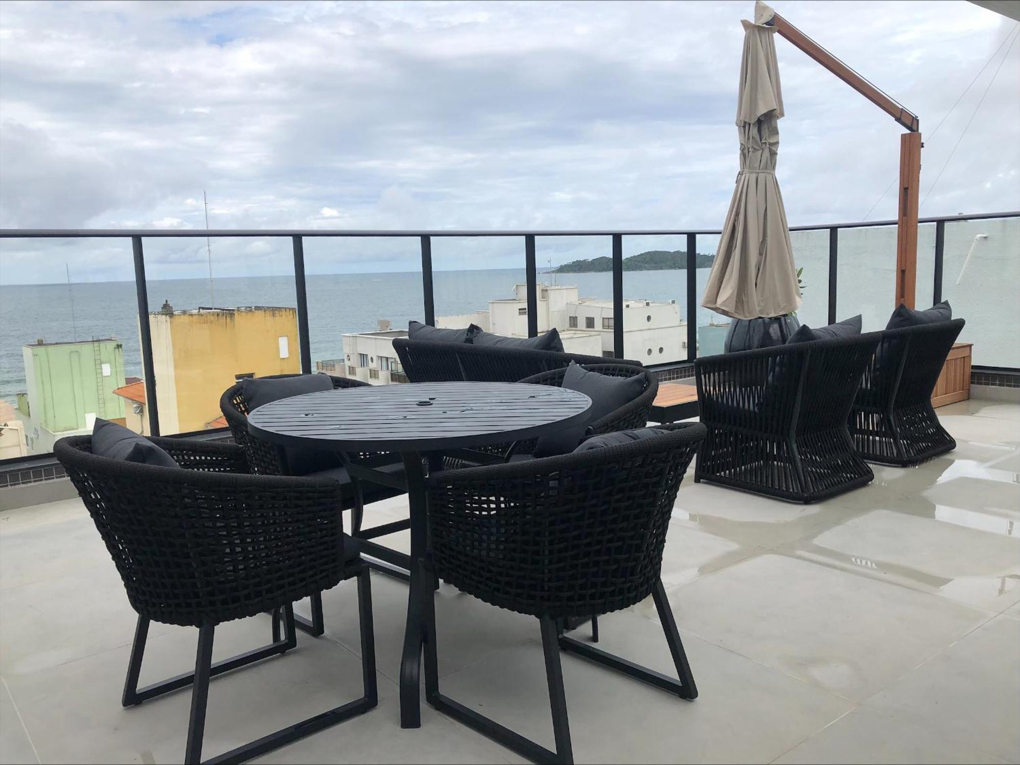Departamento Con Vista Al Mar En Villa Francione 506 Bombinhas Luaran gambar
